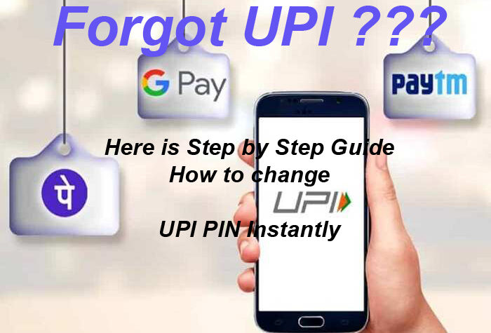 how to change upi pin in googlepay Forgot UPI pin Here is Step by Step Guide How to change UPI PIN Instantly