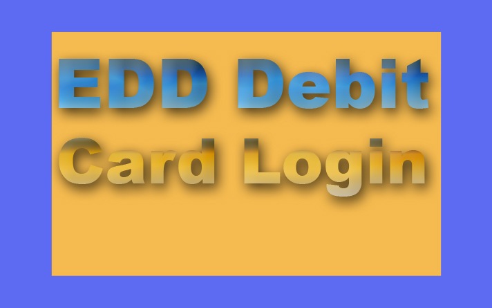 EDD Debit Card Login