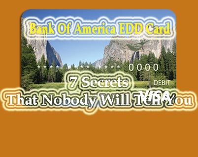 Bank Of America EDD Card