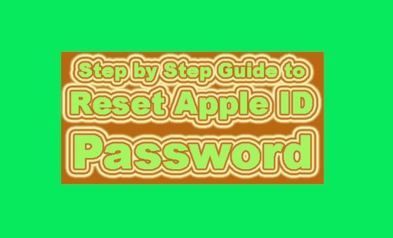 Forgot Apple ID Password