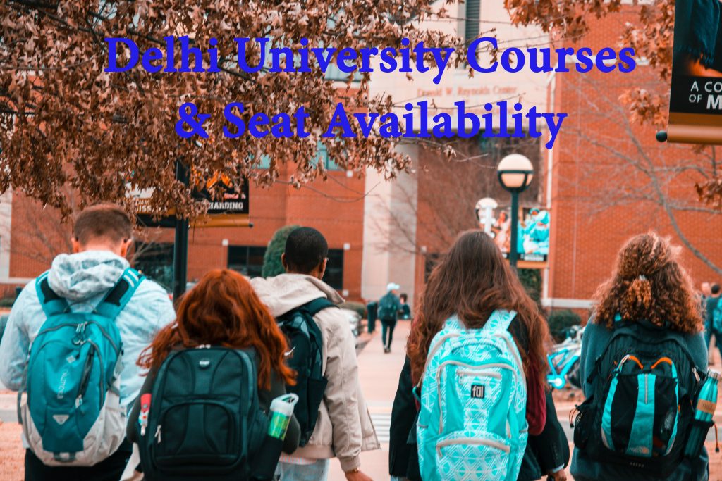 Delhi University Courses & Seat Availability